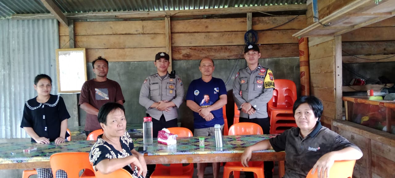Polsek Hiliduho Gelar Sosialisasi Operasi Pekat Toba 2025 di Desa Fadoro Lauru