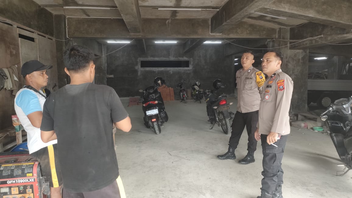 Sat Binmas Polres Nias Sosialisasikan Ops Pekat  Toba 2025 kepada Masyarakat di Gunungsitoli