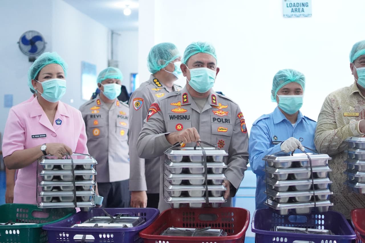 Kapolda Sumut Resmikan SPPG Polres Asahan II di Polsek Simpang Empat